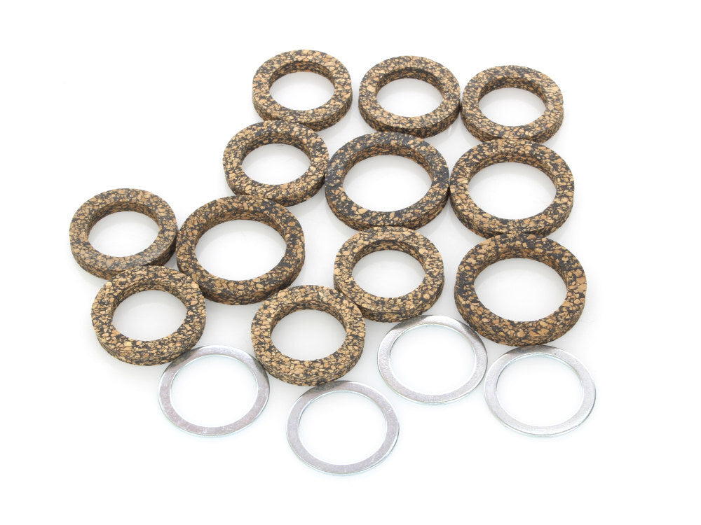 James Genuine Gaskets JGI-17955-48-FL Cork Push Rod Cover Seal Kit for Big Twin 48-Early 79