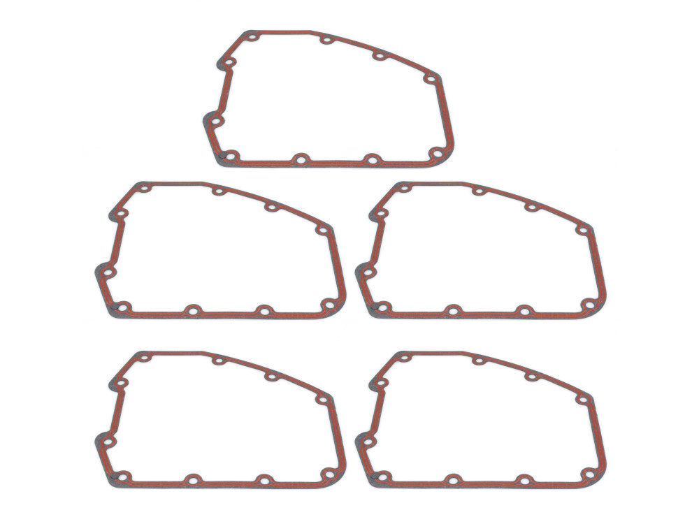 James Genuine Gaskets JGI-25244-99 Cam Cover Gasket for Twin Cam 99-17 (5 Pack)