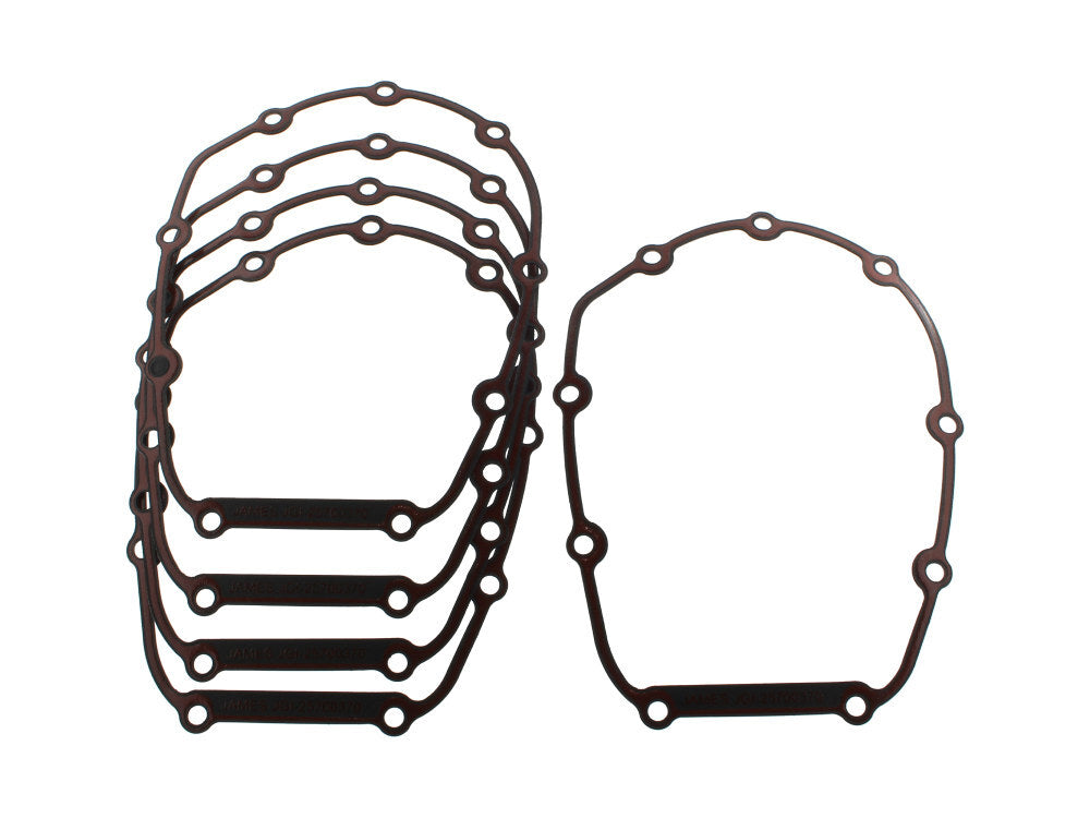 James Genuine Gaskets JGI-25700370 Cam Cover Gasket for Milwaukee-Eight Touring 17-Up/Softail 18-Up (5 Pack)