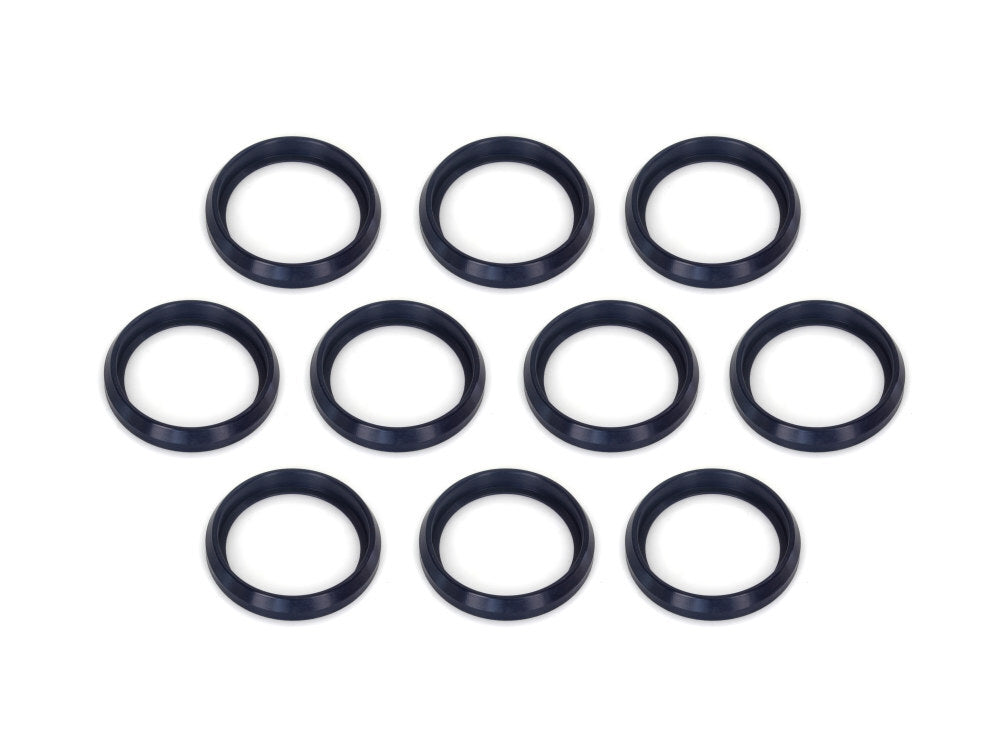 James Genuine Gaskets JGI-26995-97-X Intake Manifold Seal w/Lip for Big Twin 90-17/Sportster 86-21 (10 Pack)