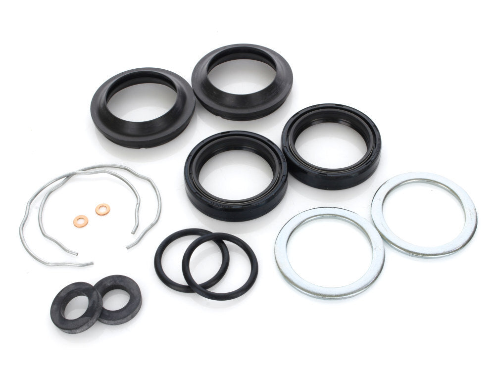 James Genuine Gaskets JGI-45849-00 41mm Fork Seal Kit for Softail Deuce 00-07