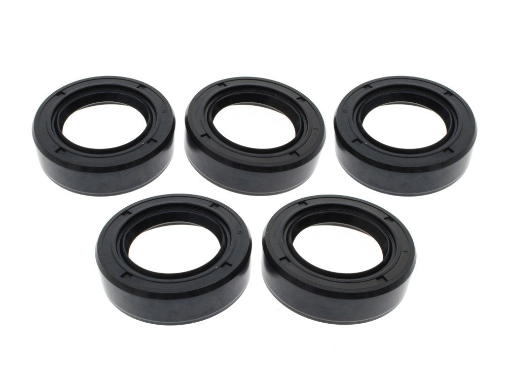 James Genuine Gaskets JGI-47519-58 Wheel Bearing Seals & Swing Arm Seals for most Big Twin 73-82 4 Speed (5 Pack)