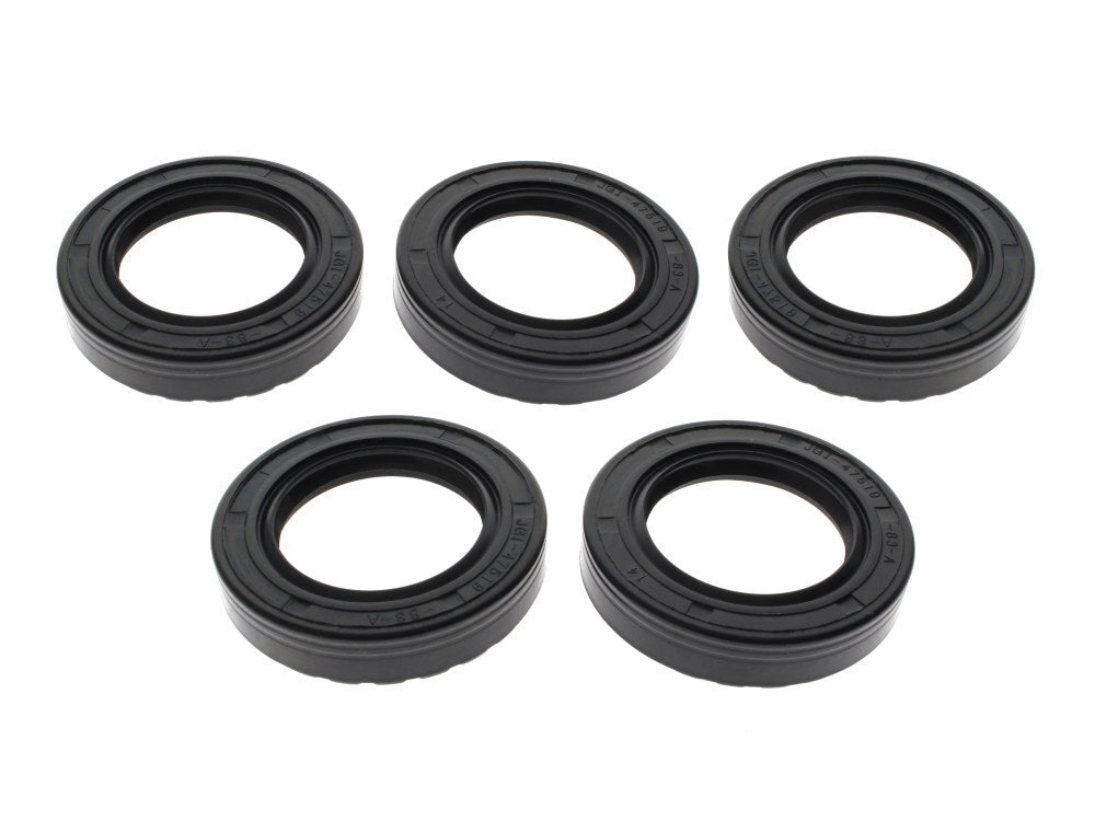 James Genuine Gaskets JGI-47519-83-A Wheel Bearing Seal for most Big Twin/Sportster 83-99 (5 Pack) [INTERNAL]