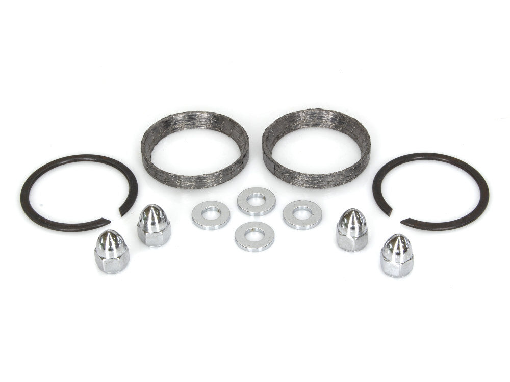 James Genuine Gaskets JGI-65324-83-KWG1 Exhaust Gasket Kit w/Tapered Style Gaskets for Big Twin 84-Up/Sportster 86-21