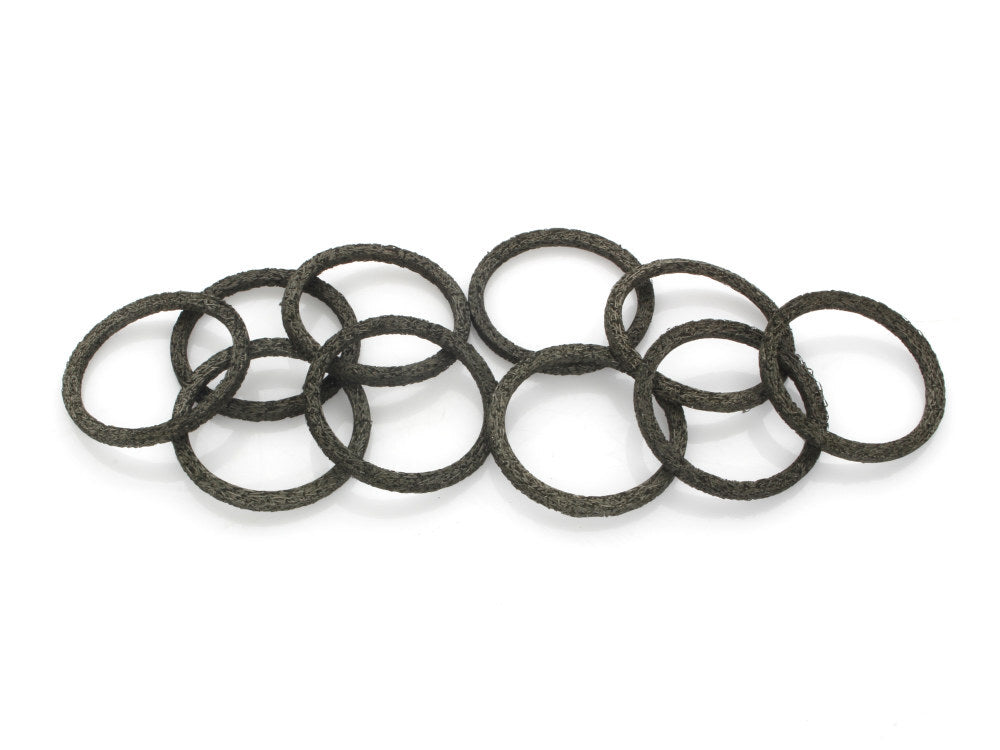 James Genuine Gaskets JGI-65324-83 Race/Screamin Eagle Style Exhaust Gaskets for Big Twin 84-Up/Sportster 86-21 (10 Pack)