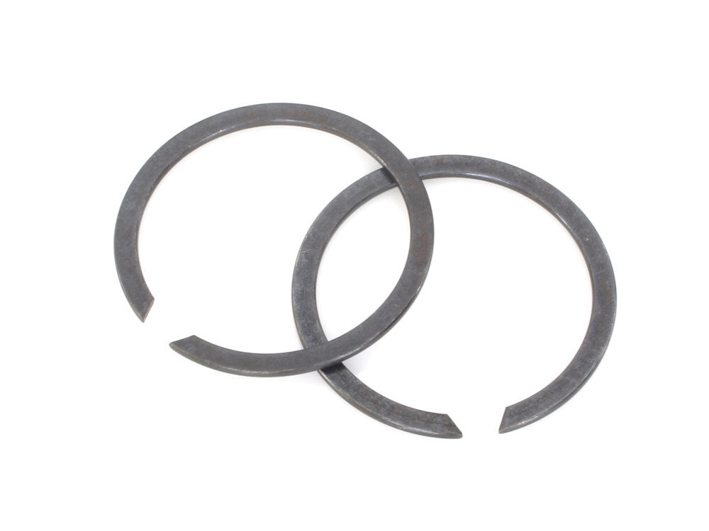 James Genuine Gaskets JGI-65325-83-A Exhaust Pipe Mounting Flange Retaining Ring for Big Twin 84-Up/Sportster 86-21 (2 Pack)