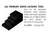 Jims Machine JM-2234 Primary Drive Locking Tool for All H-D Models