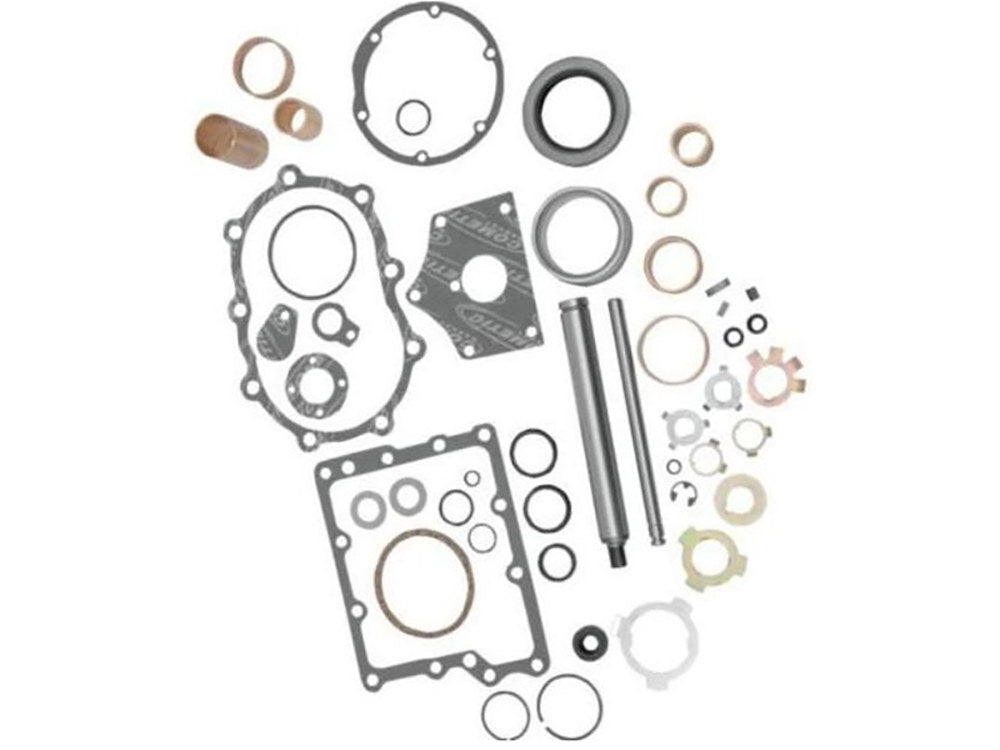 Jims Machine JM-33031-36 Transmission Rebuild Kit for Big Twin 36-Early 76 4 Speed