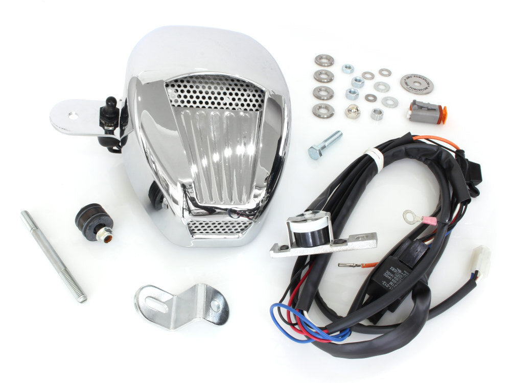 Jims Machine JM-5462 Forceflow Head Cooler Chrome for Touring 99-17