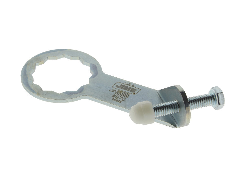 Jims Machine JM-970 3rd Hand Axle Locker Tool for use on Touring 02-Up