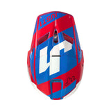 Just1 J22 Adrenaline Gloss Carbon/Red/Blue/White Helmet