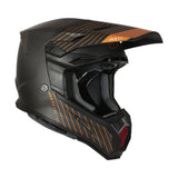 Just1 J22 10th Bronze Matte Carbon/Bronze/Black/White Helmet