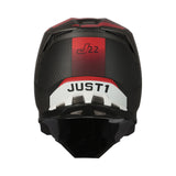 Just1 J22 Adrenaline Matte Carbon/Red/White Helmet