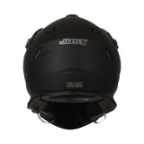 Just1 J34 Pro Solid Gloss Black Adventure Helmet