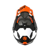 Just1 J34 Pro Tour Gloss Orange/Black Adventure Helmet