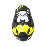 Just1 J34 Pro Tour Matte Fluro Yellow/Black Adventure Helmet