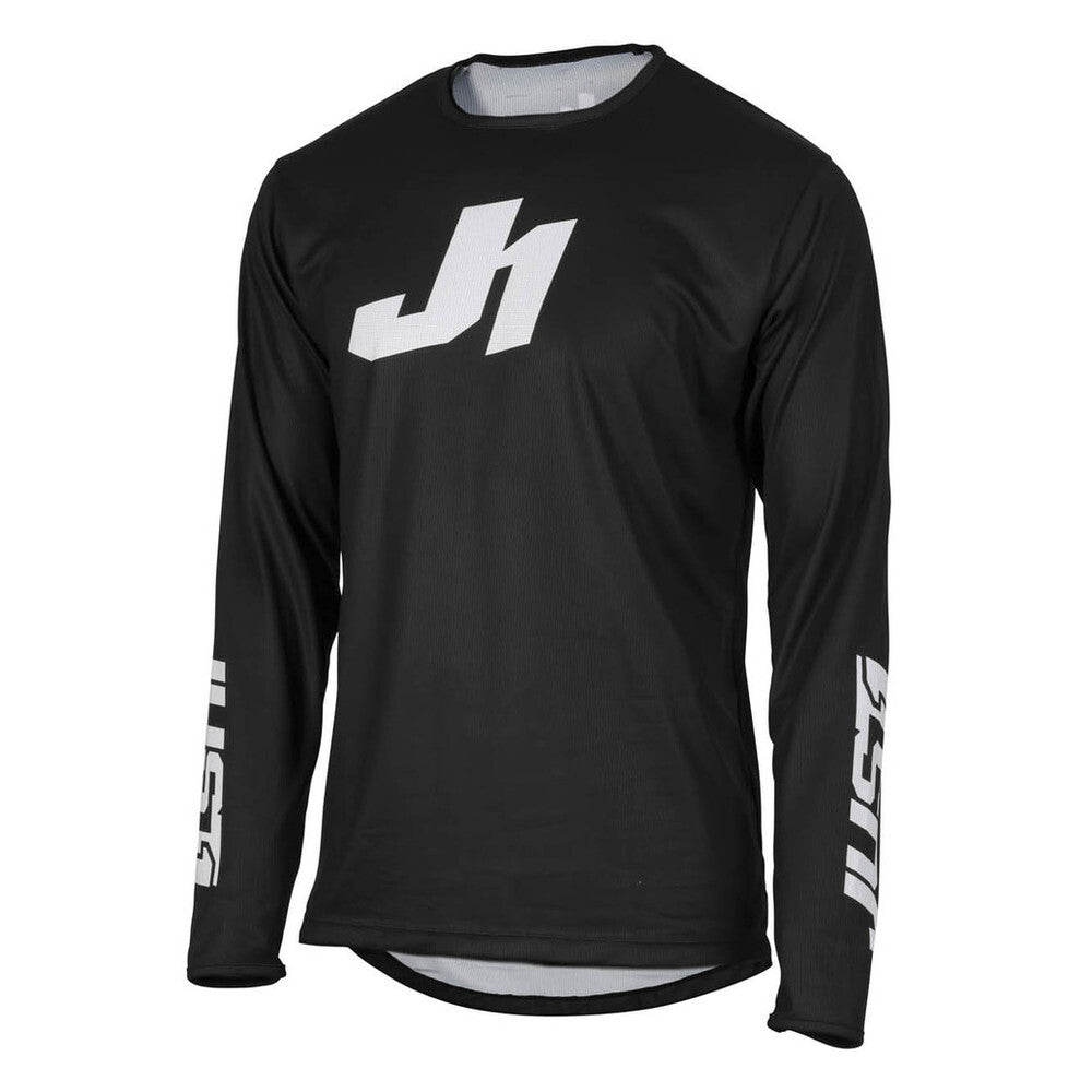 Just1 Racing J-Essential Solid Black Youth Jersey