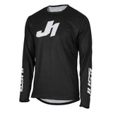 Just1 Racing J-Essential Solid Black Youth Jersey [Size:XS] [INTERNAL]