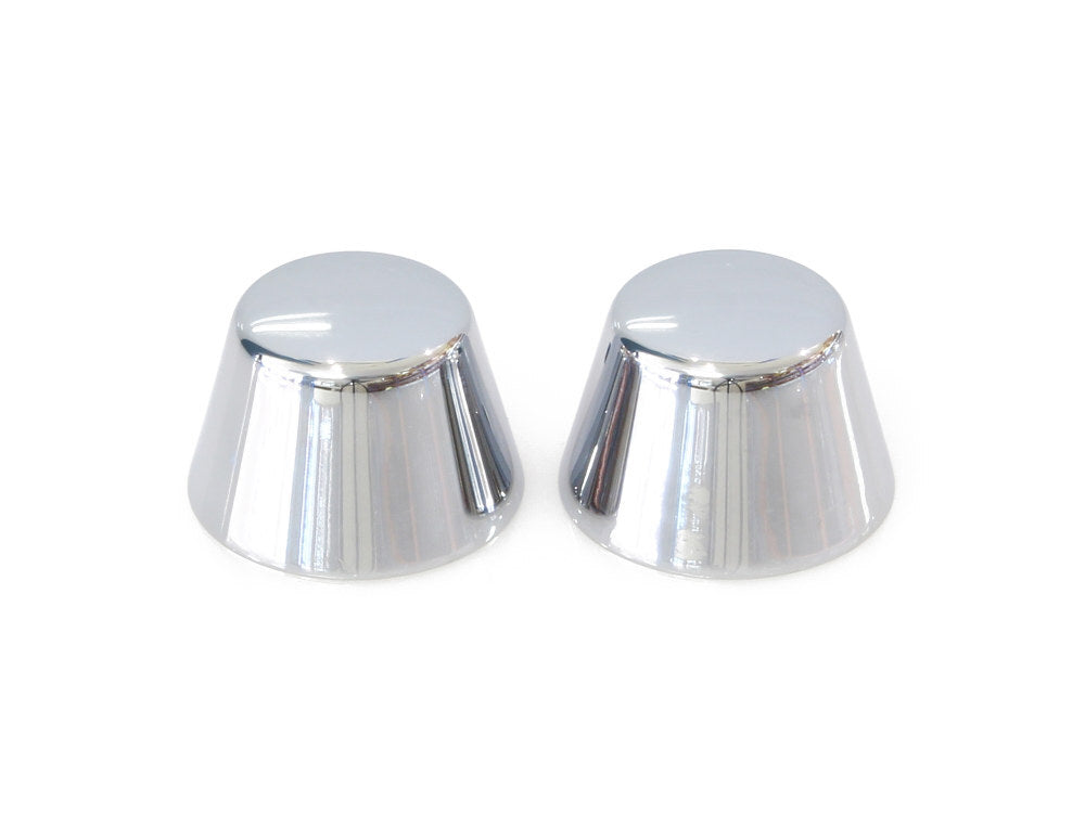 Kuryakyn K1201 Front Axle Caps Chrome for Softail 84-06/Dyna 91-03/Touring 80-99/Sportster 88-07/FXR 82-94/FXWG 80-86