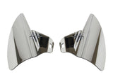 Kuryakyn K1316 Saddle Shields Reflective Heat Deflectors Smoked for Touring 09-Up