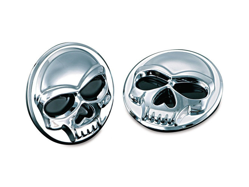 Kuryakyn K1491 2" Large Zombie Medallion (Pair)