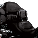 Kuryakyn K1670 Plug-In Rider Backrest for Touring 97-Up