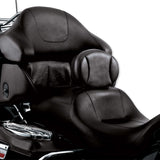 Kuryakyn K1670 Plug-In Rider Backrest for Touring 97-Up