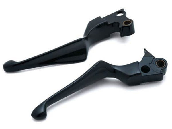 Kuryakyn K1847 Boss Blades Levers Black for Softail 96-14/Dyna 96-17/Touring 96-07/Sportster 96-03