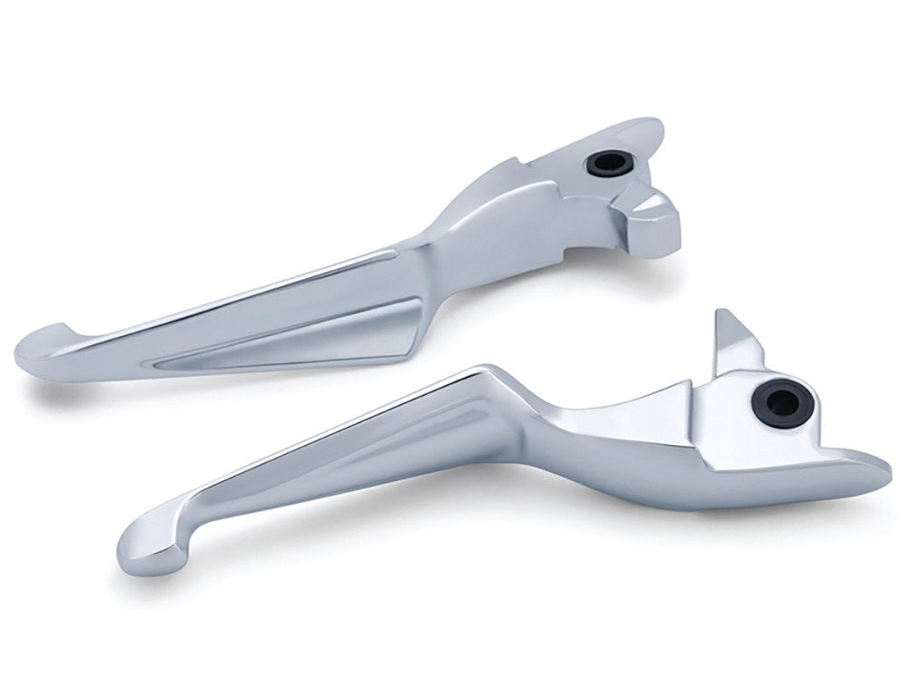 Kuryakyn K1986 Boss Blades Levers Chrome for Touring 17-20 w/Hydraulic Clutch