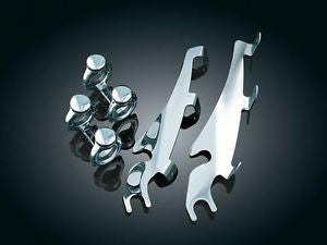Kuryakyn K2601 Windshield Mount Kit for H-D w/41mm Wide Glide [INTERNAL]
