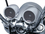 Kuryakyn K2712 Road Thunder Speaker Pods & Bluetooth Audio Controller Chrome by MTX