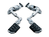 Kuryakyn K4081 Ergo III Cruise Mounts w/Trident Dually ISO-Pegs Chrome for Honda Gold Wing GL1800 01-17/F6B 13-16