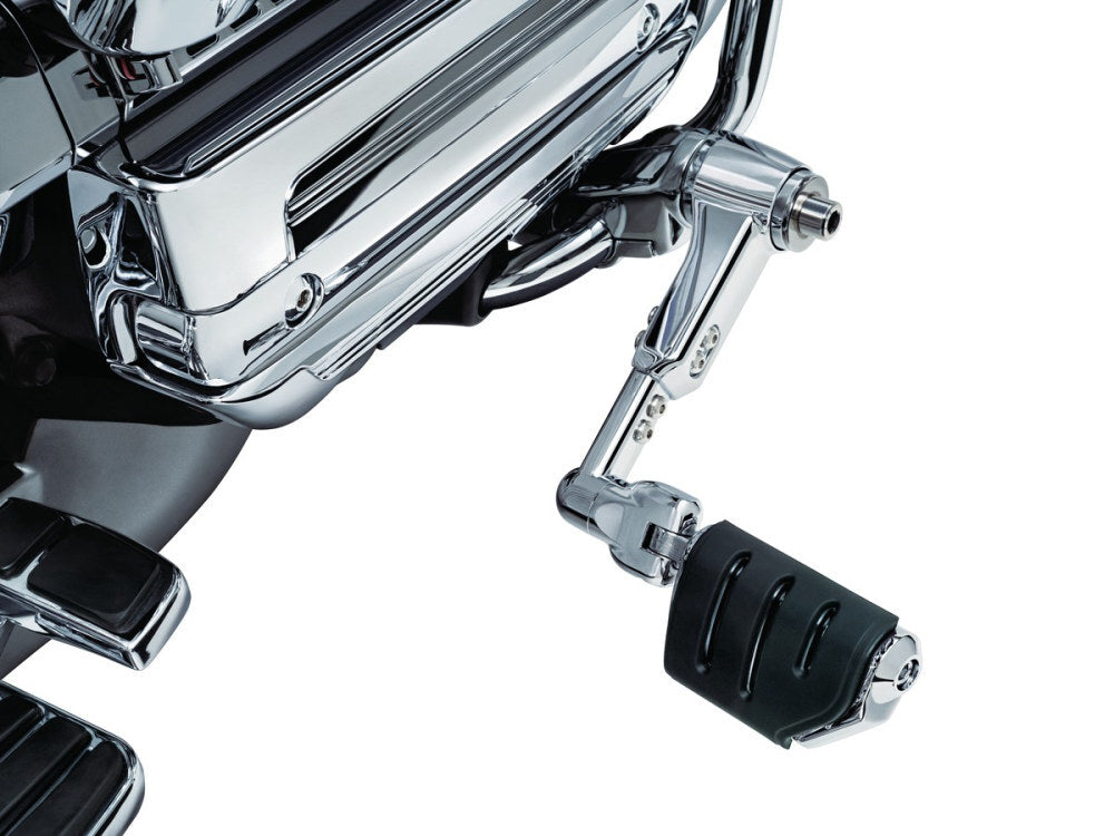 Kuryakyn K4081 Ergo III Cruise Mounts w/Trident Dually ISO-Pegs Chrome for Honda Gold Wing GL1800 01-17/F6B 13-16