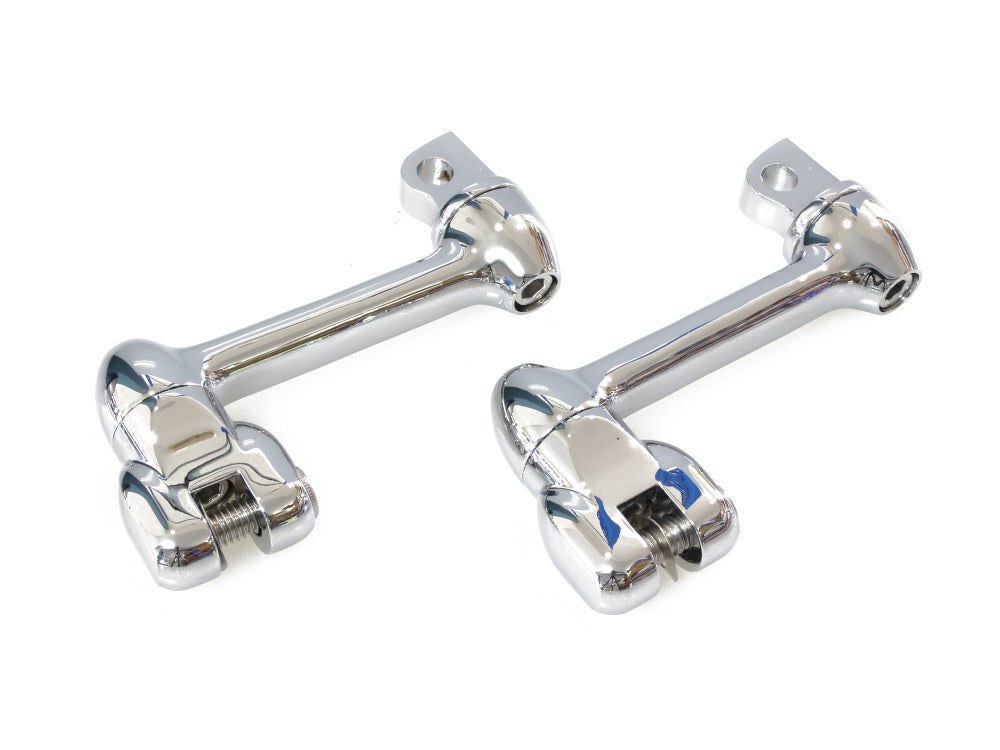 Kuryakyn K4557 4" Adjustable Lockable Offsets Chrome w/Male Mounts