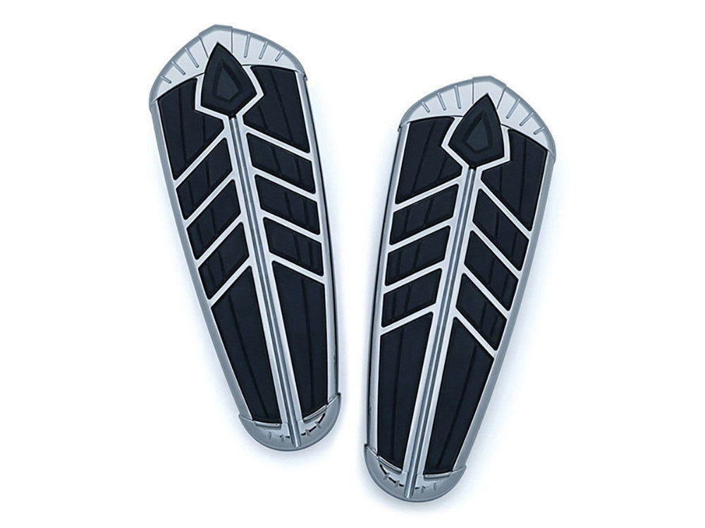 Kuryakyn K5650 Front Spear Floorboard Inserts Chrome for Indian 14-Up