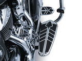 Kuryakyn K5650 Front Spear Floorboard Inserts Chrome for Indian 14-Up