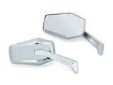 Kuryakyn K5918 Hex Mirrors Chrome