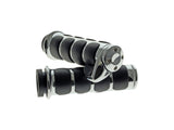 Kuryakyn K6228 ISO Handgrips Chrome w/Throttle Boss for most Big Twin 08-Up w/Throttle-by-Wire