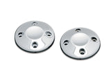 Kuryakyn K6243 End Caps Chrome for Kuryakyn ISO-Grips/ISO-Flame/Braided/Spear/Kinetic/Transformer Grips [INTERNAL]