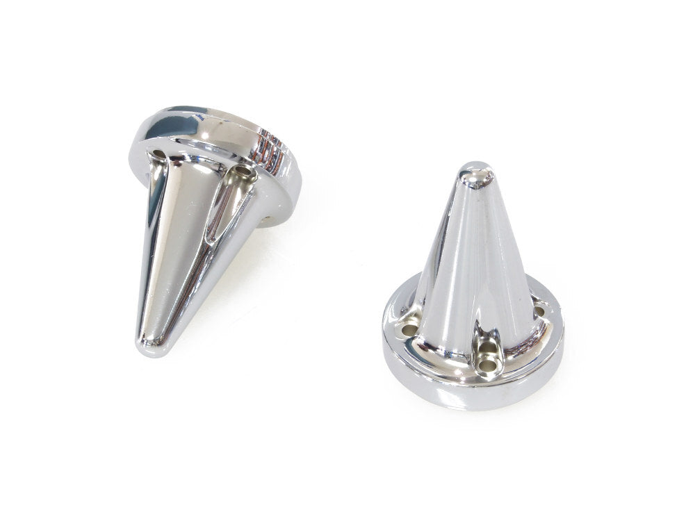 Kuryakyn K6249 Stiletto End Caps Chrome for Kuryakyn ISO-Grips/ISO-Flame/Braided/Spear/Kinetic/Transformer Grips