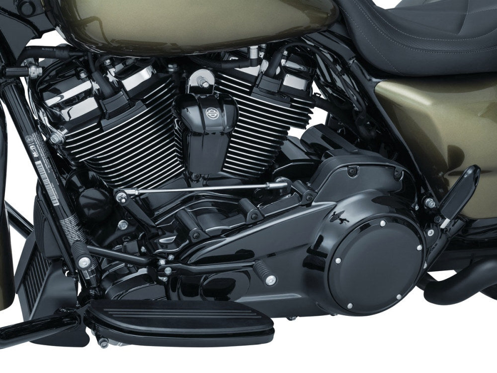 Kuryakyn K6444 Precision Spark Plug Covers Black for Milwaukee-Eight Touring 17-Up/Softail 18-Up