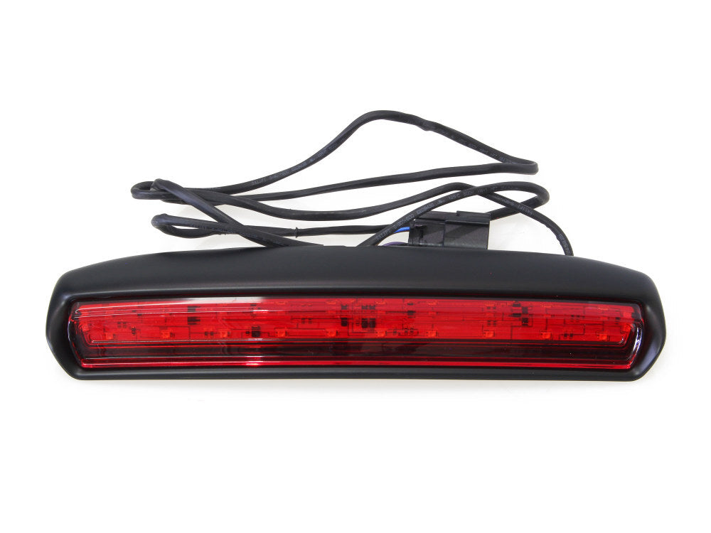 Kuryakyn K6707 LED High Mount Tour Pak Light Black Housing & Red Lens for Touring 14-Up