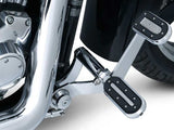 Kuryakyn K7031 Heavy Industry Footpegs Chrome w/H-D Male Mount