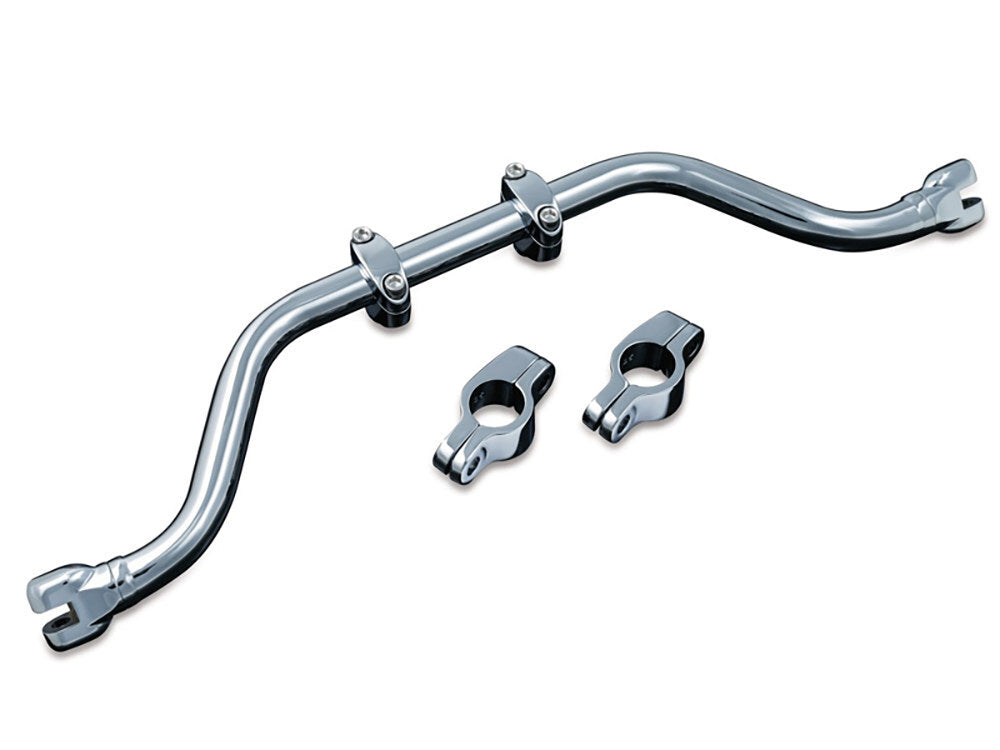 Kuryakyn K7502 Adjustable Mustache Bar Chrome for Softail 86-17/Yamaha Models