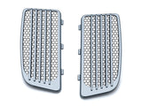 Kuryakyn K7681 Radiator Grills for Touring 14-Up Twin Cooled