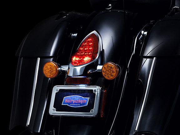 Kuryakyn K7697 Taillight Upper Trim for Indian 14-Up