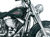 Kuryakyn K7853 Down Tube Covers Chrome for Softail 00-06