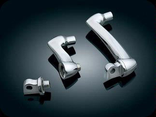 Kuryakyn K7936 2" Lockable Offset Peg Mounts Chrome (Pair) [INTERNAL]