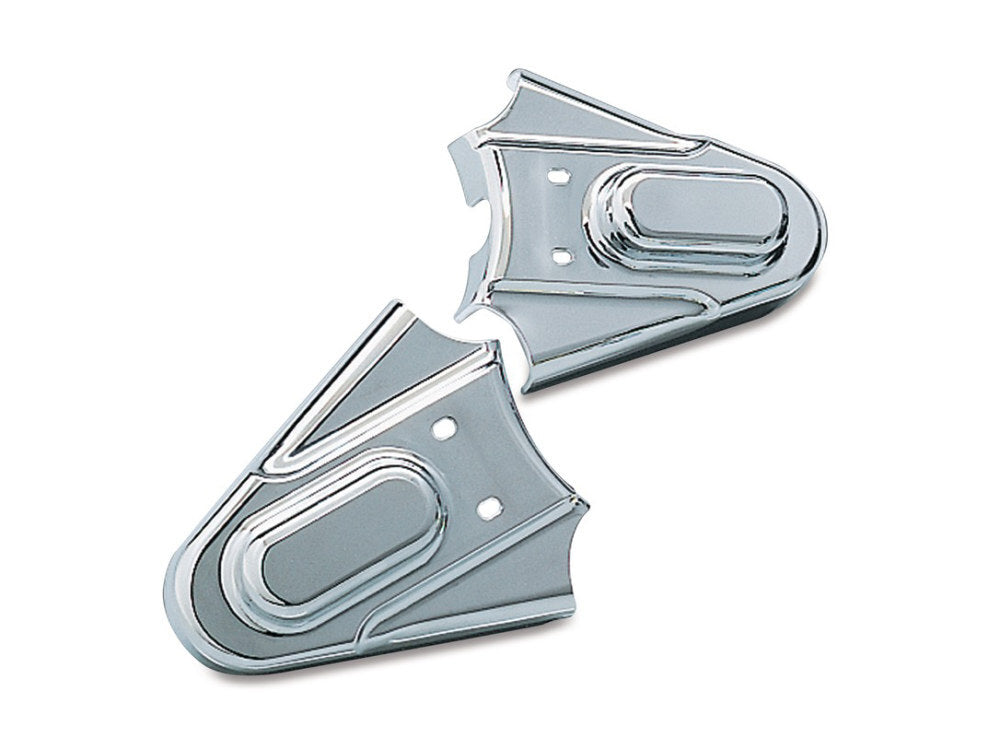 Kuryakyn K8200 Rear Phantom Axle Covers Chrome Softail 86-07 (excludes Fatboy)