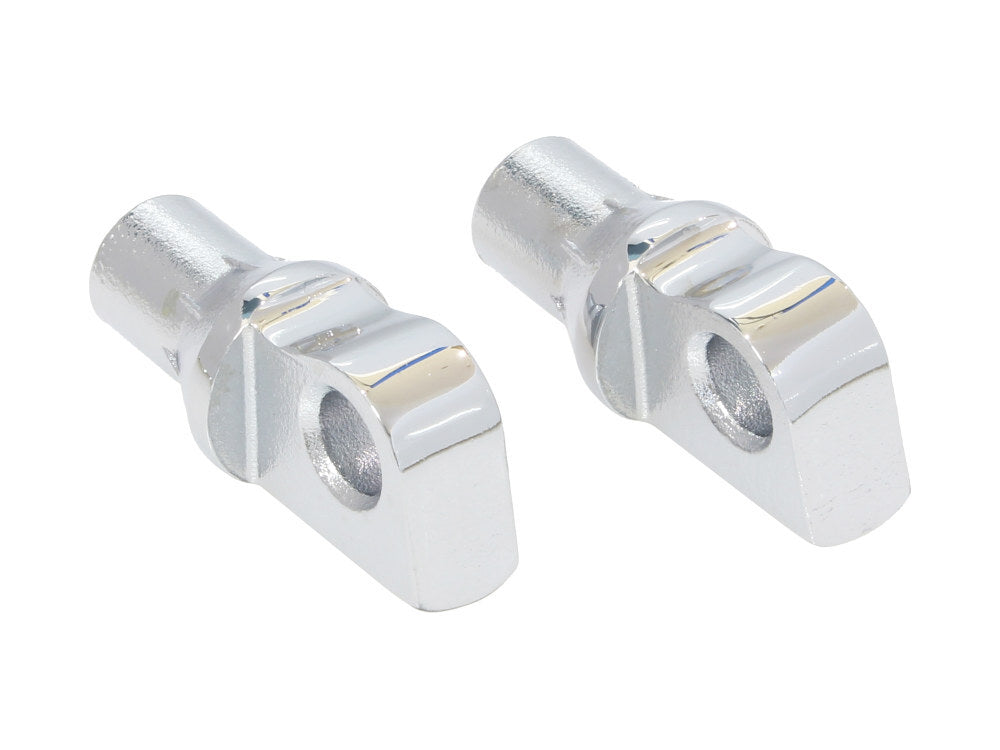 Kuryakyn K8880 Tapered Male Mount Footpeg Adapters Chrome